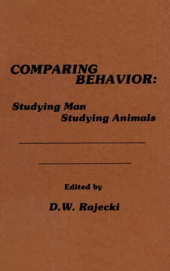 Comparing Behavior : Studying Man Studying Animals