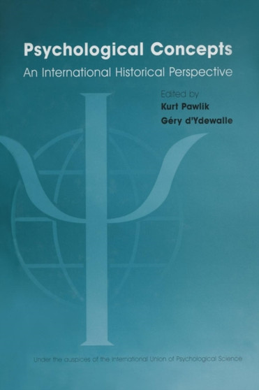 Psychological Concepts : An International Historical Perspective