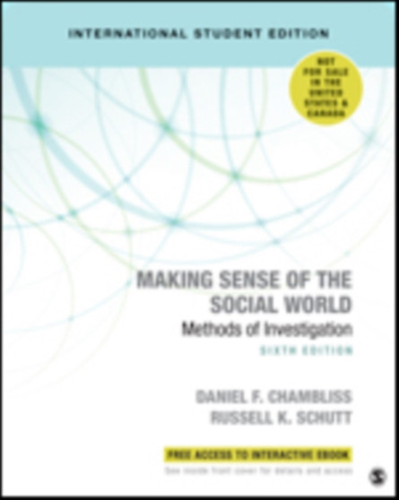 Making Sense of the Social World - International Student Edition : Methods of Investigation