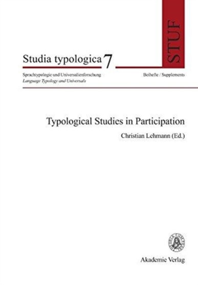 Typological Studies in Participation : 7