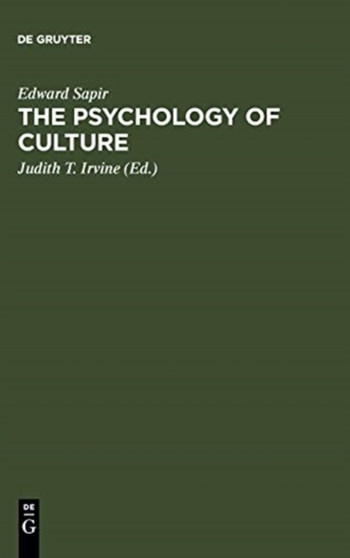 The Psychology of Culture : A Course of Lectures