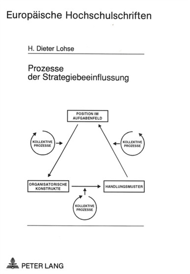 Prozesse der Strategiebeeinflussung : Kognitive und kommunikative Handlungsoptionen im Management Prozesse der Strategiebeeinflussung : Kognitive und kommunikative Handlungsoptionen im Management