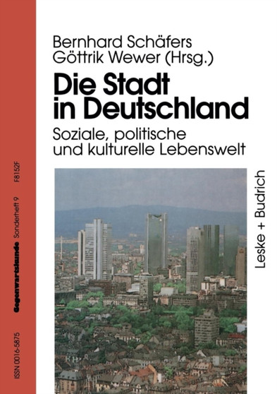 Die Stadt in Deutschland : Aktuelle Entwicklung und Probleme : 9