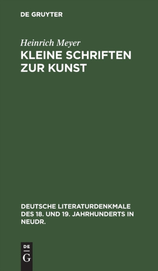 Kleine Schriften zur Kunst : 25