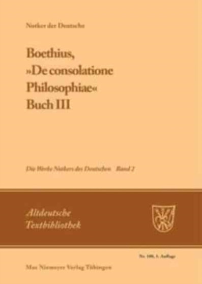Boethius, "De Consolatione Philosophiae" : Buch III : 100
