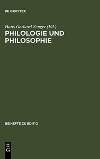 Philologie und Philosophie : 11