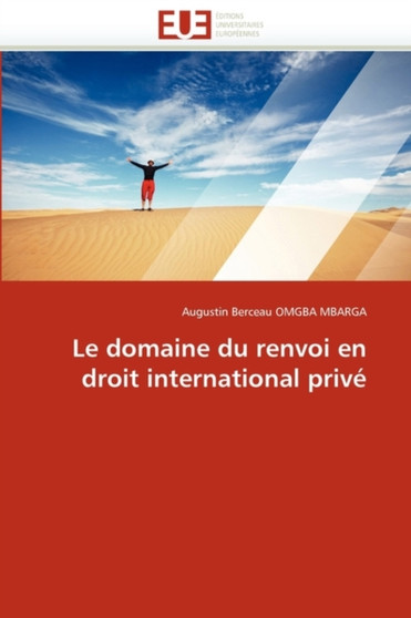 Le Domaine Du Renvoi En Droit International Priv