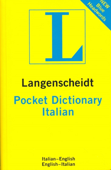 Langenscheidt Pocket Italian Dictionary: English-Italian & Italian-English