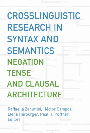 Crosslinguistic Research in Syntax and Semantics : Negation, Tense, and Clausal Architecture