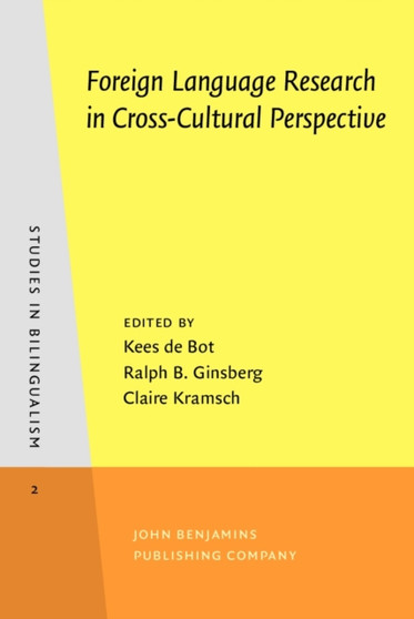 Foreign Language Research in Cross-Cultural Perspective