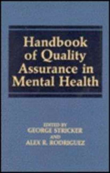 Handbook of Quality Assurance in Mental Health