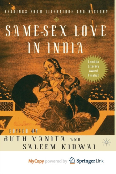 Same-Sex Love in India : Readings in Indian Literature