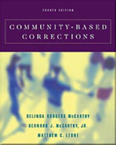 Community-Based Corrections (with InfoTrac (R))
