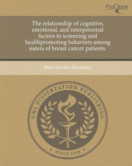 The Relationship of Cognitive
