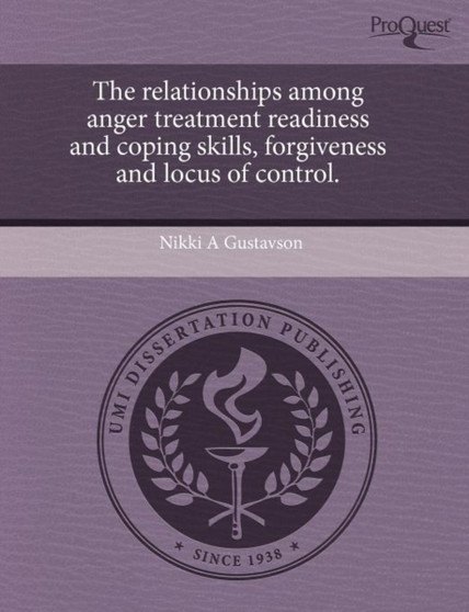 The Relationships Among Anger Treatment Readiness and Coping Skills