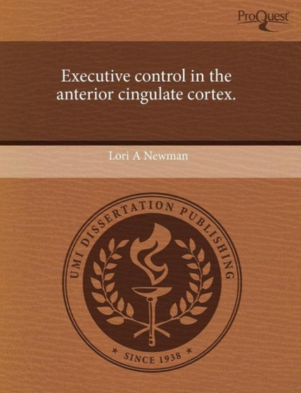 Executive Control in the Anterior Cingulate Cortex