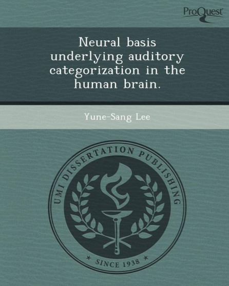 Neural Basis Underlying Auditory Categorization in the Human Brain