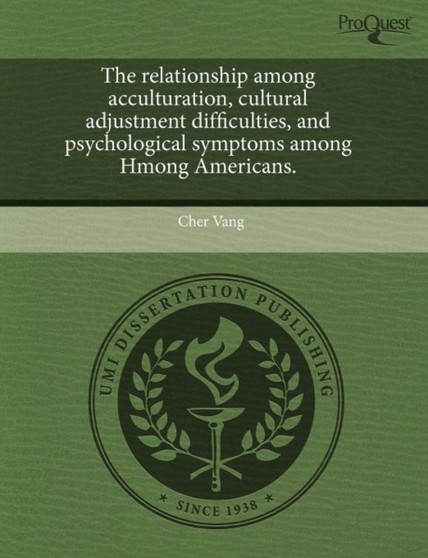 The Relationship Among Acculturation