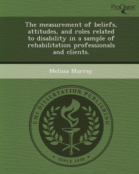 The Measurement of Beliefs
