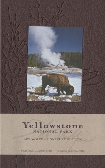 Yellowstone National Park Hardcover Ruled Journal by Art Wolfe - Hardback