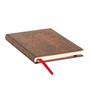 Golden Pathway Midi Vertical 12-month Dayplanner 2022 (Elastic Band Closure) by Paperblanks - Hardback