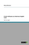 French Influence on American English Lexis