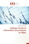 Politique Fiscale Et Informalites Economiques Au Niger