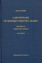 A Dictionary of Modern Written Arabic