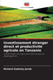 Investissement etranger direct et productivite agricole en Tanzanie