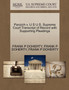 Panzich V. U S U.S. Supreme Court Transcript of Record with Supporting Pleadings