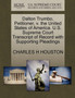 Dalton Trumbo, Petitioner, V. the United States of America. U.S. Supreme Court Transcript of Record with Supporting Pleadings