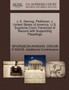 J. A. Herzog, Petitioner, V. United States of America. U.S. Supreme Court Transcript of Record with Supporting Pleadings