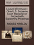 Licavoli (Thomas) V. Ohio U.S. Supreme Court Transcript of Record with Supporting Pleadings