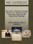 Zilk (Carl) V. Deaton's Fountain Service U.S. Supreme Court Transcript of Record with Supporting Pleadings