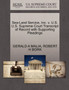 Sea-Land Service, Inc. V. U.S. U.S. Supreme Court Transcript of Record with Supporting Pleadings