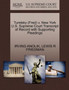 Turetsky (Fred) V. New York U.S. Supreme Court Transcript of Record with Supporting Pleadings
