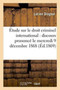Etude Sur Le Droit Criminel International: Discours Prononce Le Mercredi 9 Decembre 1868 : A La Seance Solennelle de Rentree de la Conference Des Avocats de Marseille
