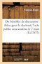 Du Benefice de Discussion: These Pour Le Doctorat, l'Acte Public Sera Soutenu Le 2 Mars