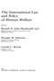 International Law and Policy of Human Welfare