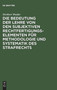 Die Bedeutung der Lehre von den subjektiven Rechtfertigungselementen fur Methodologie und Systematik des Strafrechts