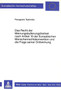 Das Recht der Meinungsaeusserungsfreiheit nach Artikel 10 der Europaeischen Menschenrechtskonvention und die Frage seiner Drittwirkung