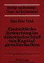 Einheitliche Bewertung im Jahresabschlu von Kapitalgesellschaften