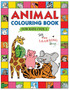 Animal Colouring Book for Kids with The Learning Bugs Vol.1 : Fun Children's Colouring Book for Toddlers & Kids Ages 3-8 with 50 Pages to Colour & Learn the Animals & Fun Facts About Them