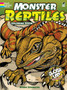 Monster Reptiles Coloring Book : A Close-Up Coloring Book