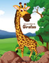 Livro para Colorir de Girafas : 1