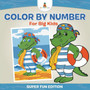 Color By Number For Big Kids - Super Fun Edition