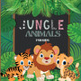 Jungle Animals Book for Kids : Colorful Educational and Entertaining Book for Children that Explains the Characteristics of Various Cute Animals