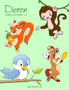Dieren Kleurboek voor Kleuters 1 & 2