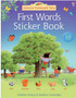 First Words Sticker Book : *