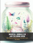 Magical Animals in Jar Coloring Book : With Magical Illustrations of Animals in Jars for Adults